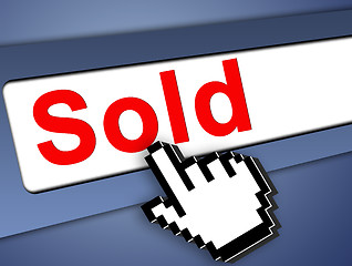 Image showing sold icon