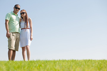 Image showing young couple hug