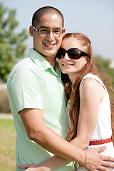 Image showing happy young couple