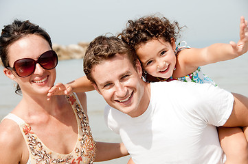 Image showing Family Having Fun