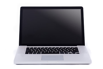 Image showing Opened laptop