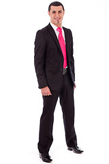 Image showing Business man fully dressed and ready to office