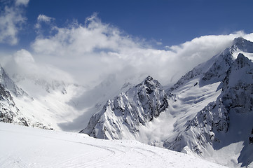 Image showing Ski resort