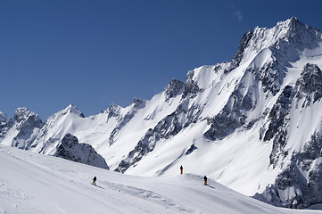 Image showing Ski resort