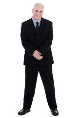 Image showing handsome mature business man standing