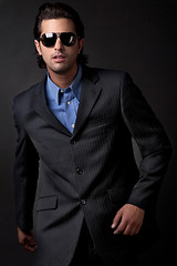 Image showing handsome young fashion model