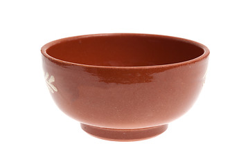 Image showing Red mixing bowl