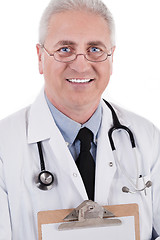 Image showing Closeup portrait of senior doctor