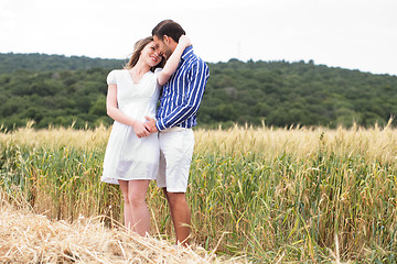 Image showing Young couple in love