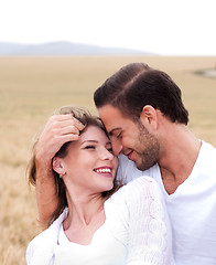 Image showing Happy woman with her boyfriend