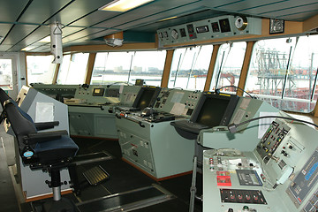 Image showing Ships Bridge