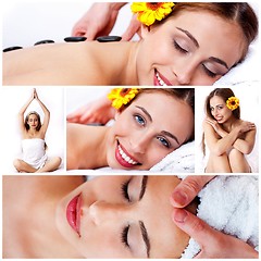 Image showing women in spa treatment