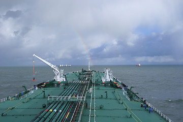 Image showing Tanker deck