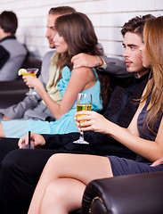 Image showing group of people at party