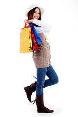 Image showing woman doing shopping