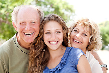 Image showing Portrait of happy family