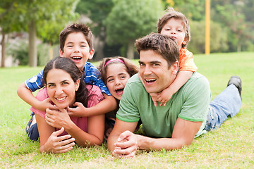 Image showing Family lifestyle portrait