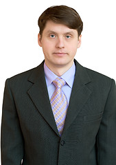 Image showing Businessman in a shirt, tie and jacket