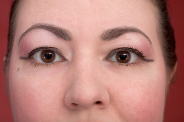 Image showing Eyes japanese girl