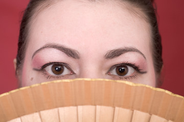 Image showing Portrait japanese girl