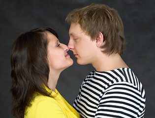 Image showing  Loving couple