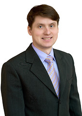 Image showing Businessman in a shirt, tie and jacket