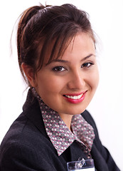 Image showing Portrait of friendly businesswoman