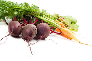 Image showing Beet and carrot