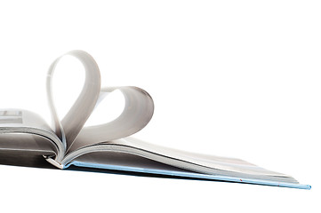 Image showing Heart in book