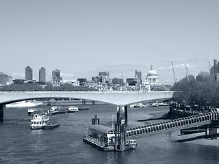 Image showing River Thames in London