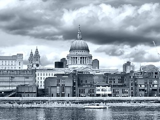 Image showing St Paul Cathedral, London