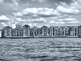 Image showing London docks