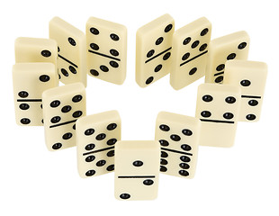 Image showing Domino bones