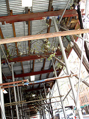 Image showing NYC scaffold