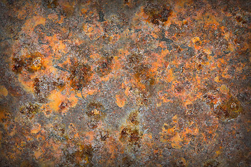 Image showing Grunge rusty metal background