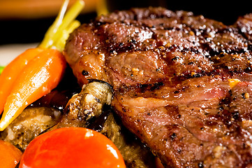 Image showing grilled ribeye steak