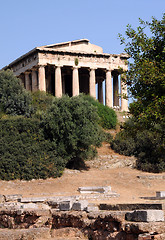 Image showing Ancient Temple of Hephaestus