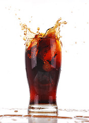 Image showing cola splashing 