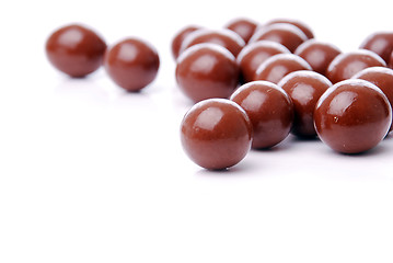 Image showing brown Chocolate balls
