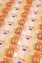 Image showing euro banknotes