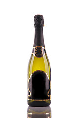 Image showing Champagne bottle 