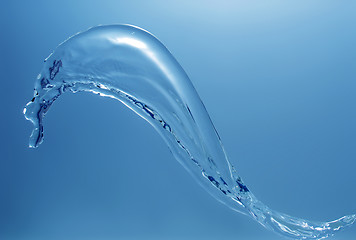 Image showing shot of water splashing 