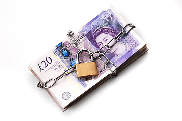 Image showing Locked money 