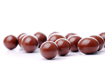 Image showing brown Chocolate balls