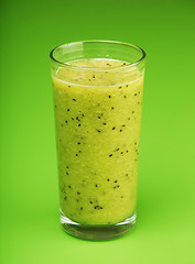 Image showing Kiwi smoothie 