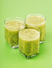 Image showing Kiwi smoothie 