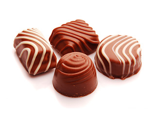 Image showing chocolate bon bons