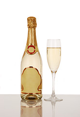Image showing champagne glasses 