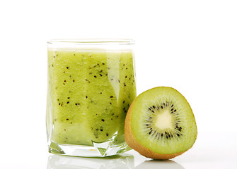 Image showing Kiwi smoothie 