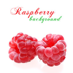 Image showing raspberries